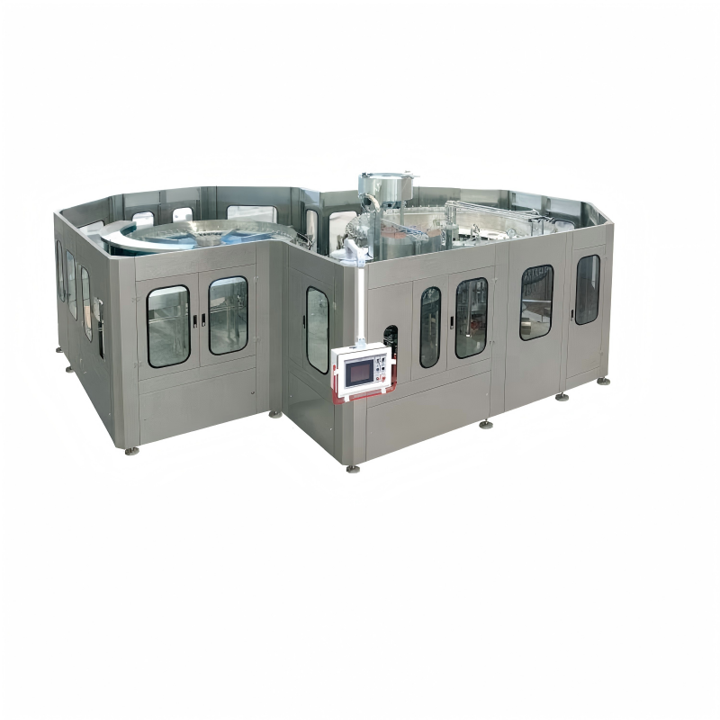 Carbonated drink isobaric filling 3-in-1 machine